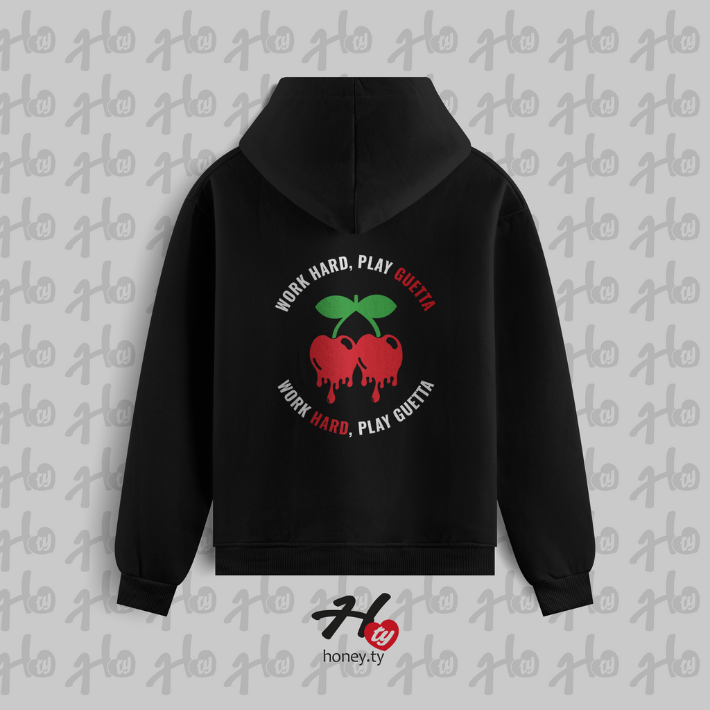 WORK HARD, PLAY GUETTA - POLERA