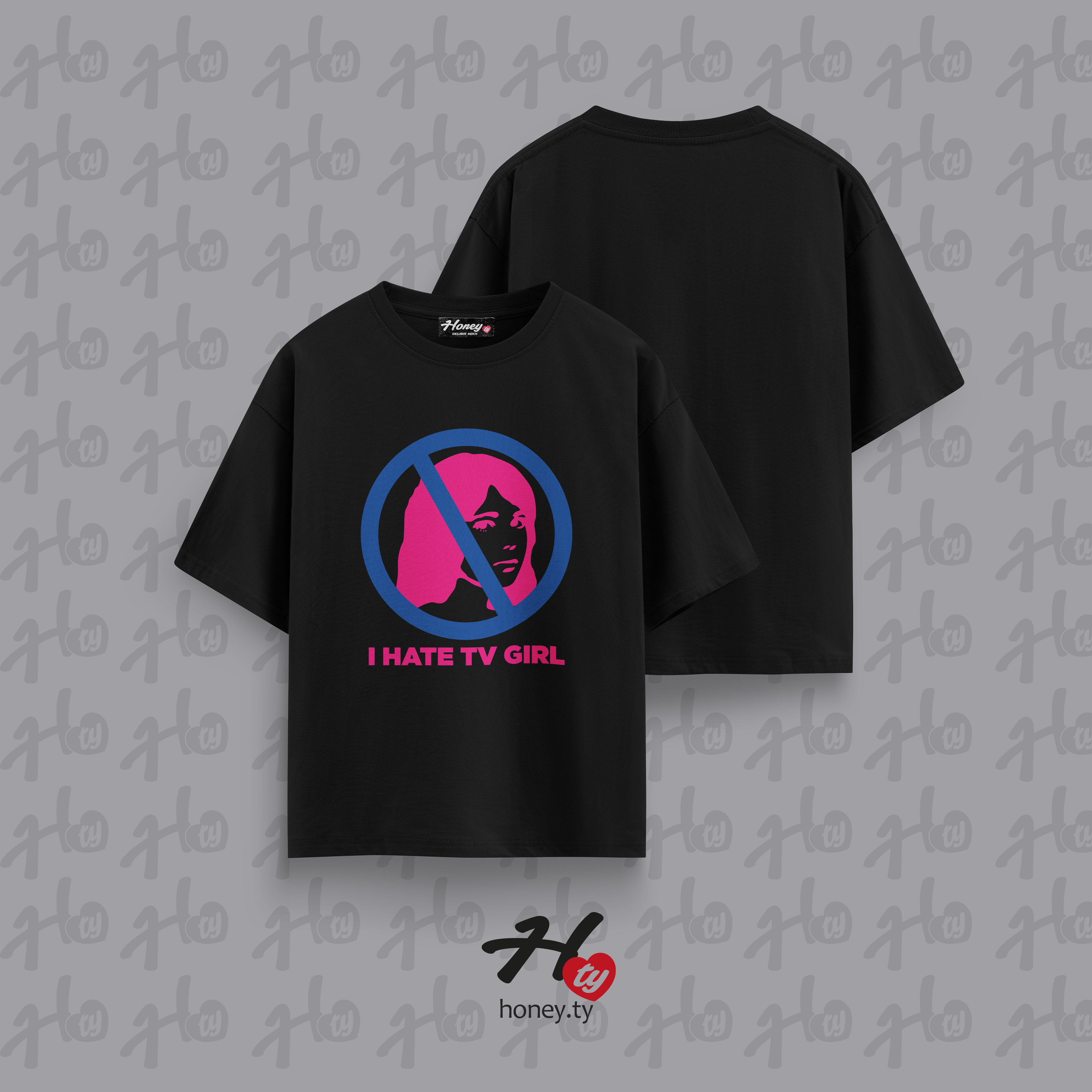 I HATE TV GIRL - OVERSIZE